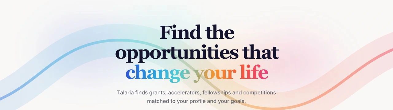 Talaria — Find the opportunities that change your life